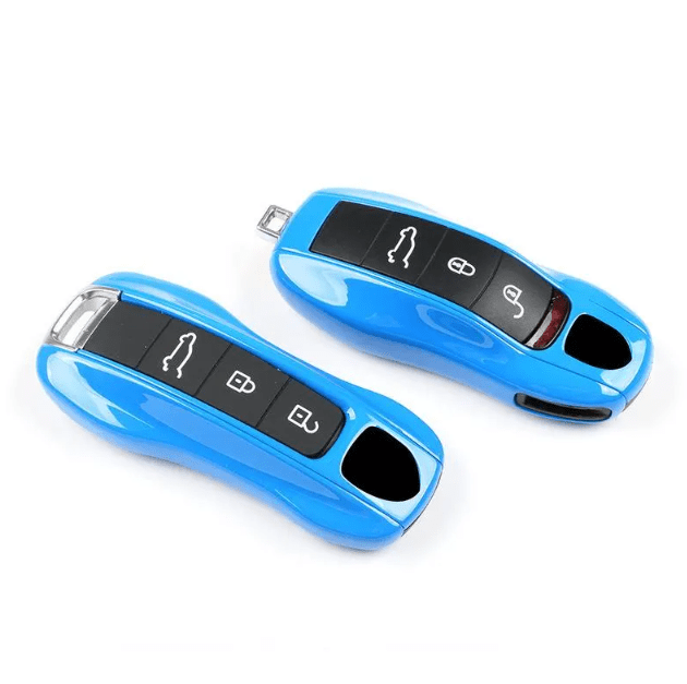 Porsche Key Cover / Shark Blue / Case for 911, Macan, Panamera - Jonparts