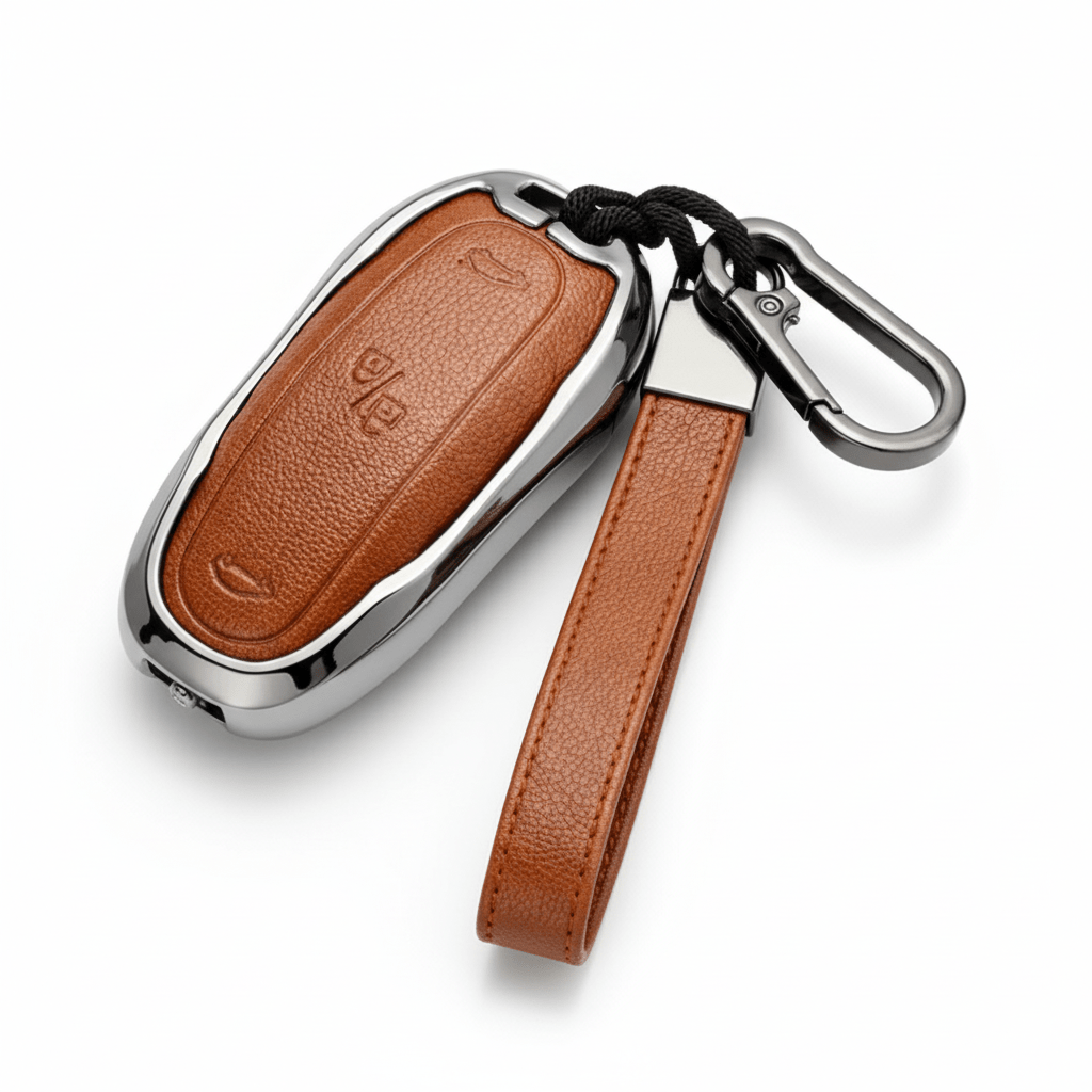 Tesla Key Cover Case – Full Metal Zinc Alloy Shell - Jonparts