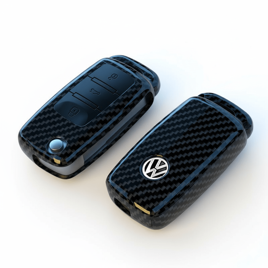 VOLKSWAGEN KEY COVER / CARBON FIBRE LOOK - Jonparts