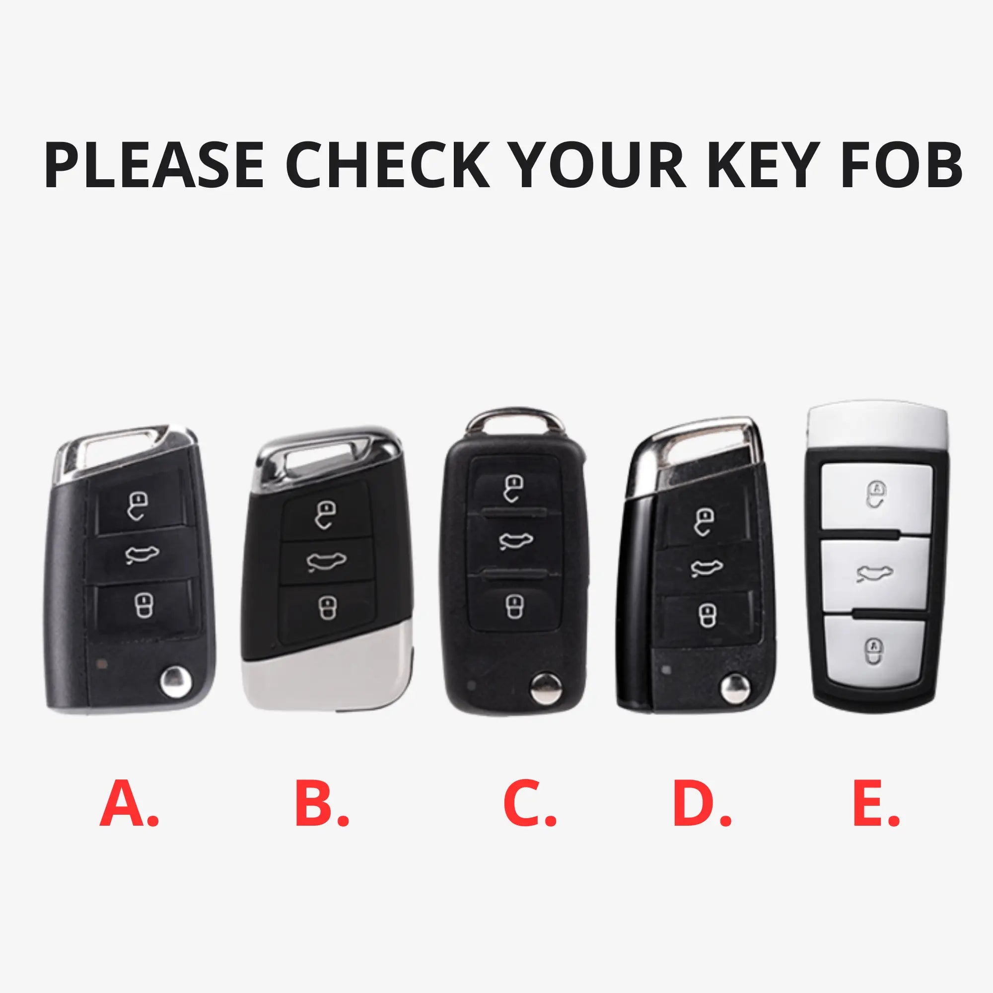 Volkswagen Key Cover / Real Leather - Jonparts