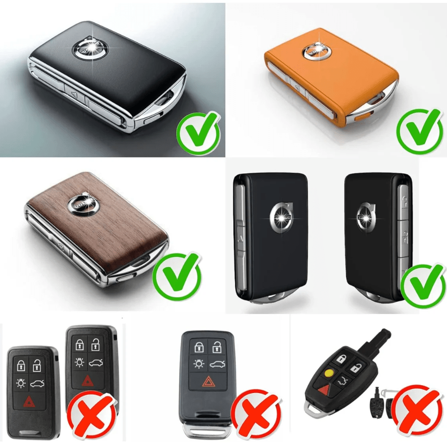 Volvo Key Cover Case – Full Metal Zinc Alloy Shell - Jonparts