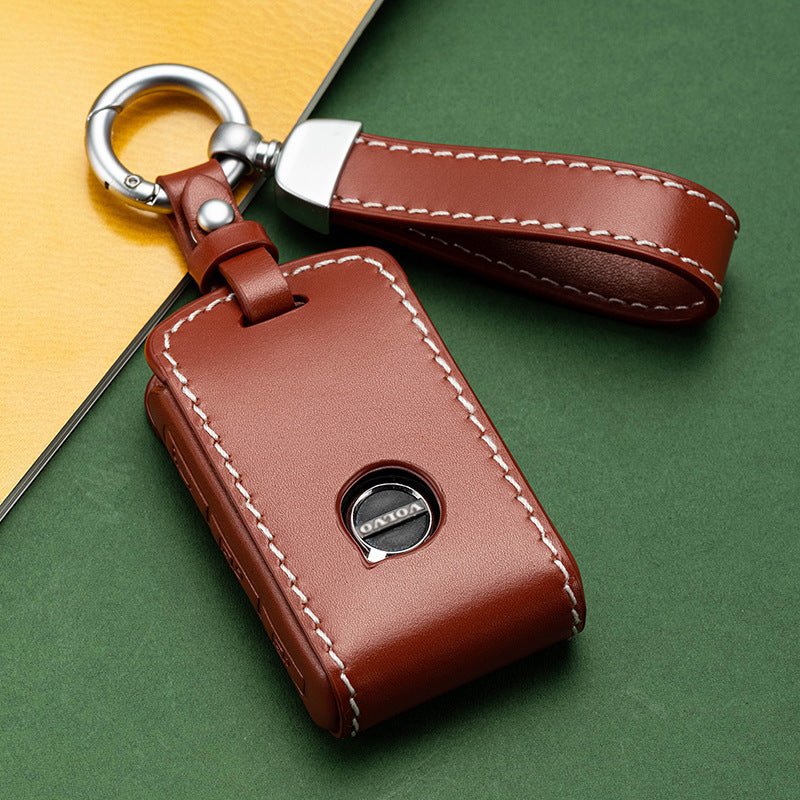 Volvo Key Cover / Real Leather - Jonparts