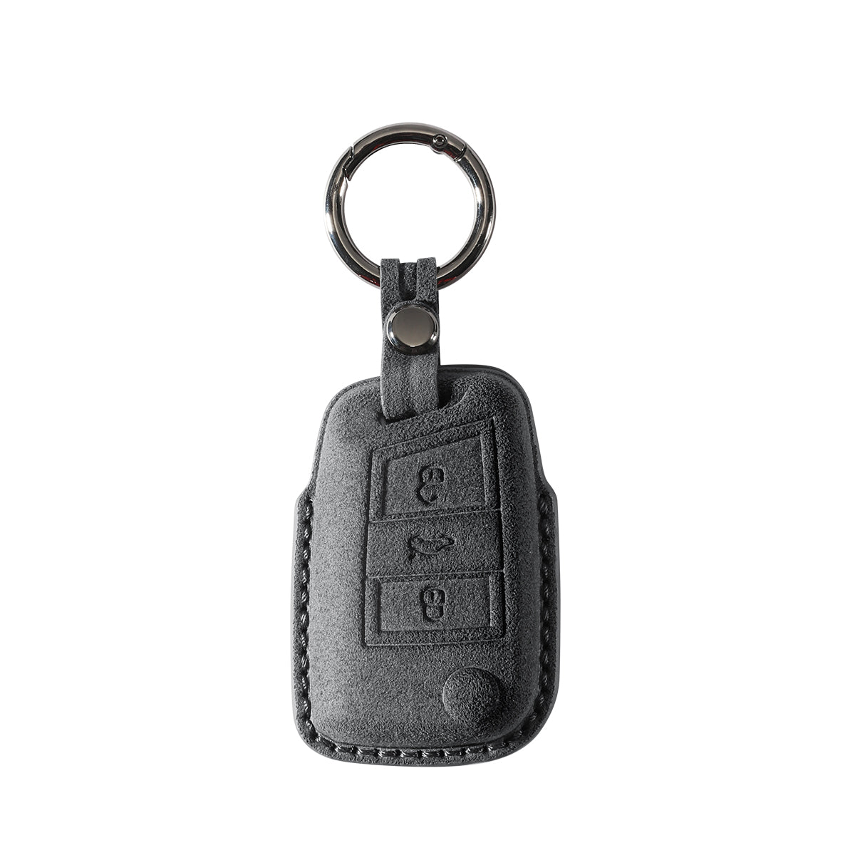 Volkswagen Alcantara suede key fob cover