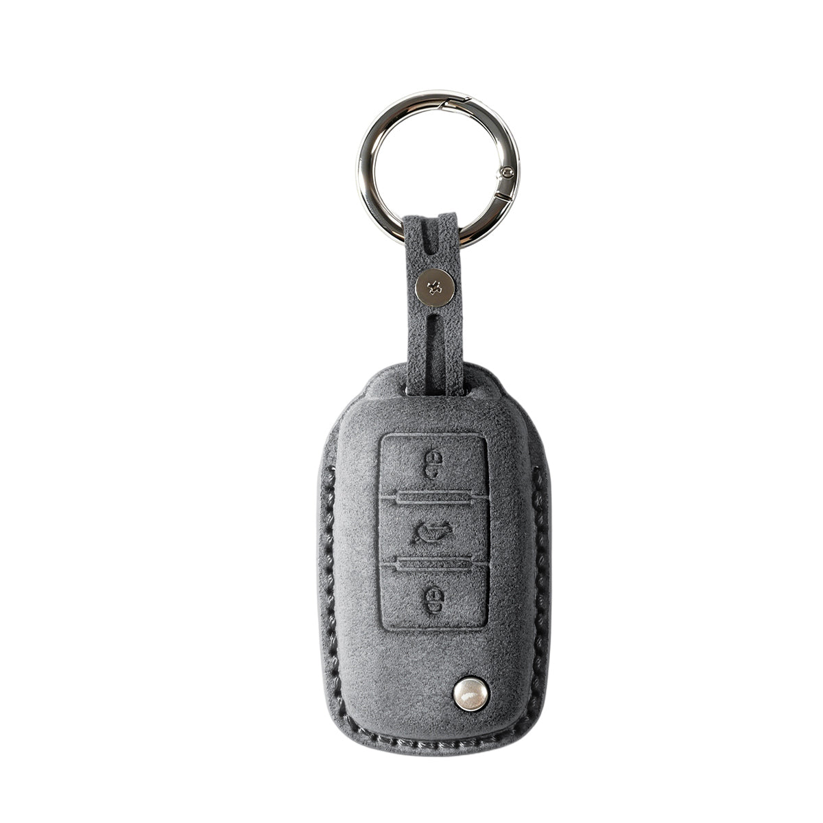 Volkswagen Alcantara suede key fob cover