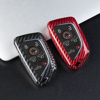 Chevrolet carbon fiber key fob cover, view 9