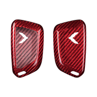 Chevrolet carbon fiber key fob cover, view 2