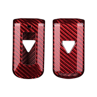 Mitsubishi carbon fiber key fob cover, view 2