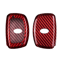 Hyundai carbon fiber key fob cover, view 2