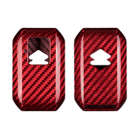 Suzuki carbon fiber key fob cover, view 2