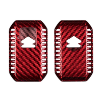Suzuki carbon fiber key fob cover, view 5
