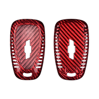 Chevrolet carbon fiber key fob cover, view 5