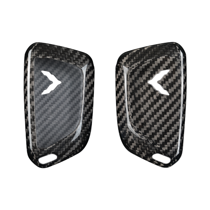 Chevrolet key fob cover in carbon fiber - Corvette C8