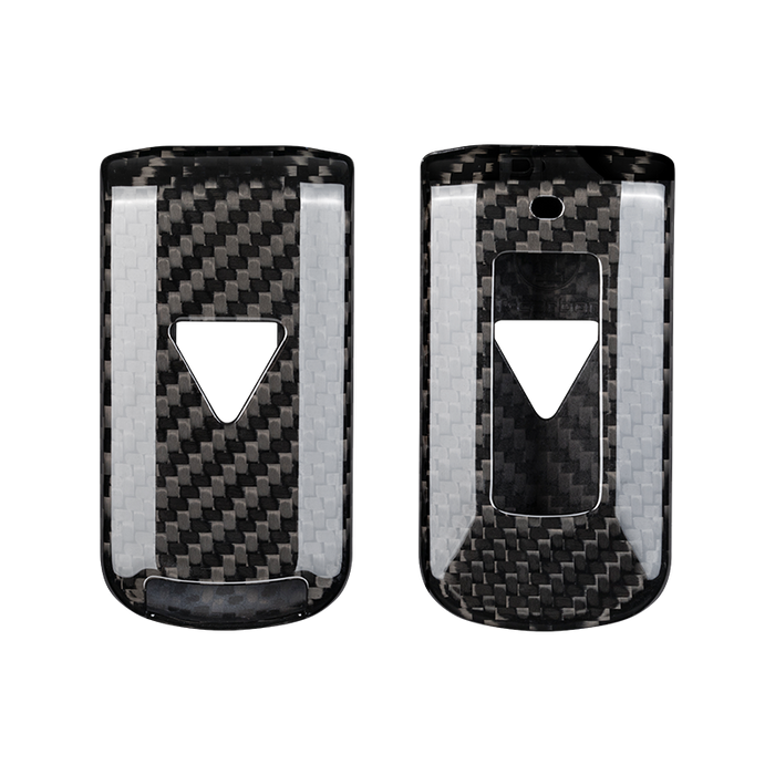 Mitsubishi key fob cover in carbon fiber - Lancer/EX / Evo V / Outlander