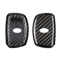 Hyundai key fob cover in carbon fiber - Solaris / i10/i20/i30/i35/i40 / IX45
