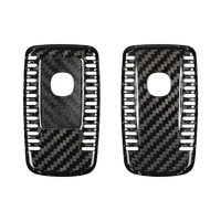 Acura carbon fiber key fob cover, view 4