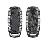 Nissan carbon fiber key fob cover, view 7