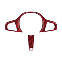 BMW carbon fiber steering wheel trim, view 4