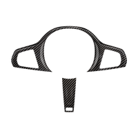 BMW carbon fiber steering wheel trim, view 3