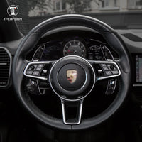 Porsche carbon fiber paddle shifters, view 6
