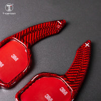 Audi carbon fiber paddle shifters, view 11