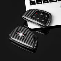 GMC carbon fiber key fob cover, view 10