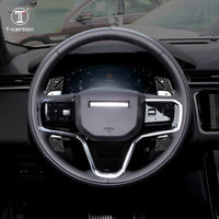Land Rover carbon fiber paddle shifters, view 4