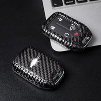 Chevrolet carbon fiber key fob cover, view 7