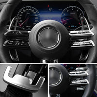 Mercedes-Benz carbon fiber paddle shifters, view 11