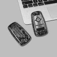 Ford carbon fiber key fob cover, view 13