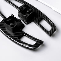 Audi carbon fiber paddle shifters, view 8