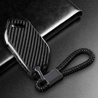 Kia carbon fiber key fob cover, view 8