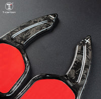 Audi carbon fiber paddle shifters, view 9