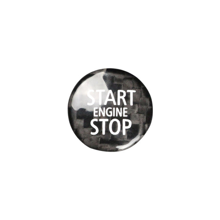 MINI carbon fiber start-stop button cover - One / Clubman / Countryman