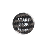 Nissan carbon fiber start-stop button cover - Teana / Murano