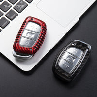 Hyundai carbon fiber key fob cover, view 8