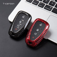 Chevrolet carbon fiber key fob cover, view 9