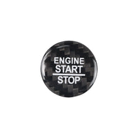 Dodge carbon fiber start-stop button cover - Challenger / Challenger SRT