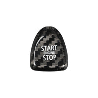 MINI carbon fiber start-stop button cover - One / One Convertible / Clubman