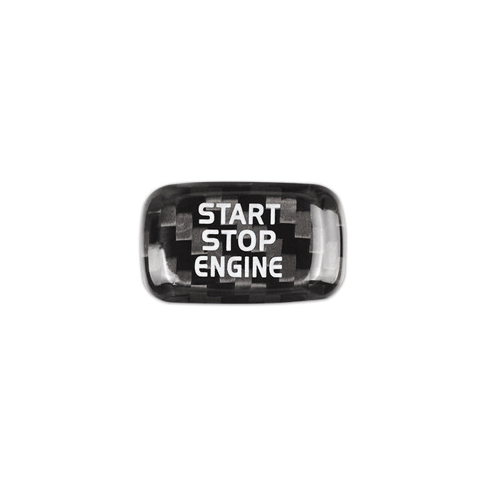 Volvo carbon fiber start-stop button cover - V40 / V60 / S60