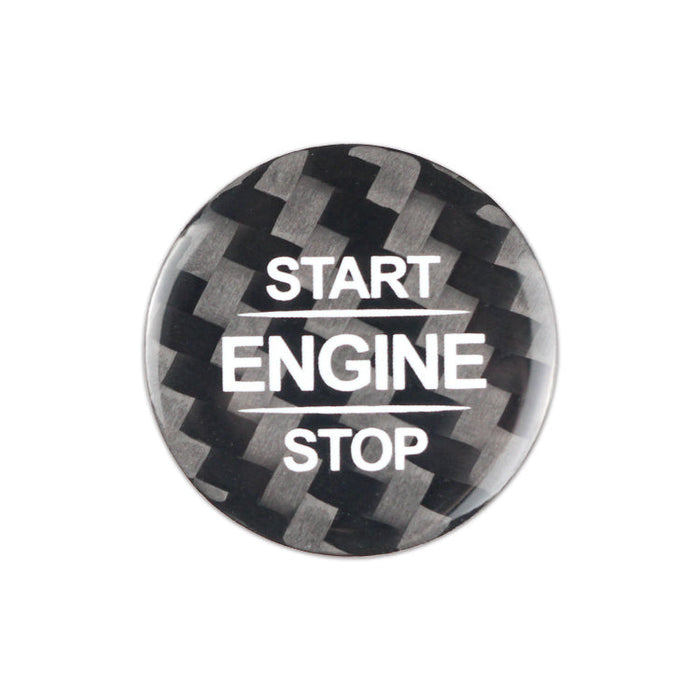 Mercedes-Benz carbon fiber start-stop button cover - A-Class AMG / G-Class AMG / CLA-Class AMG