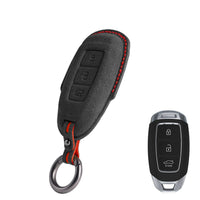 Hyundai key fob cover in Alcantara suede - Type A