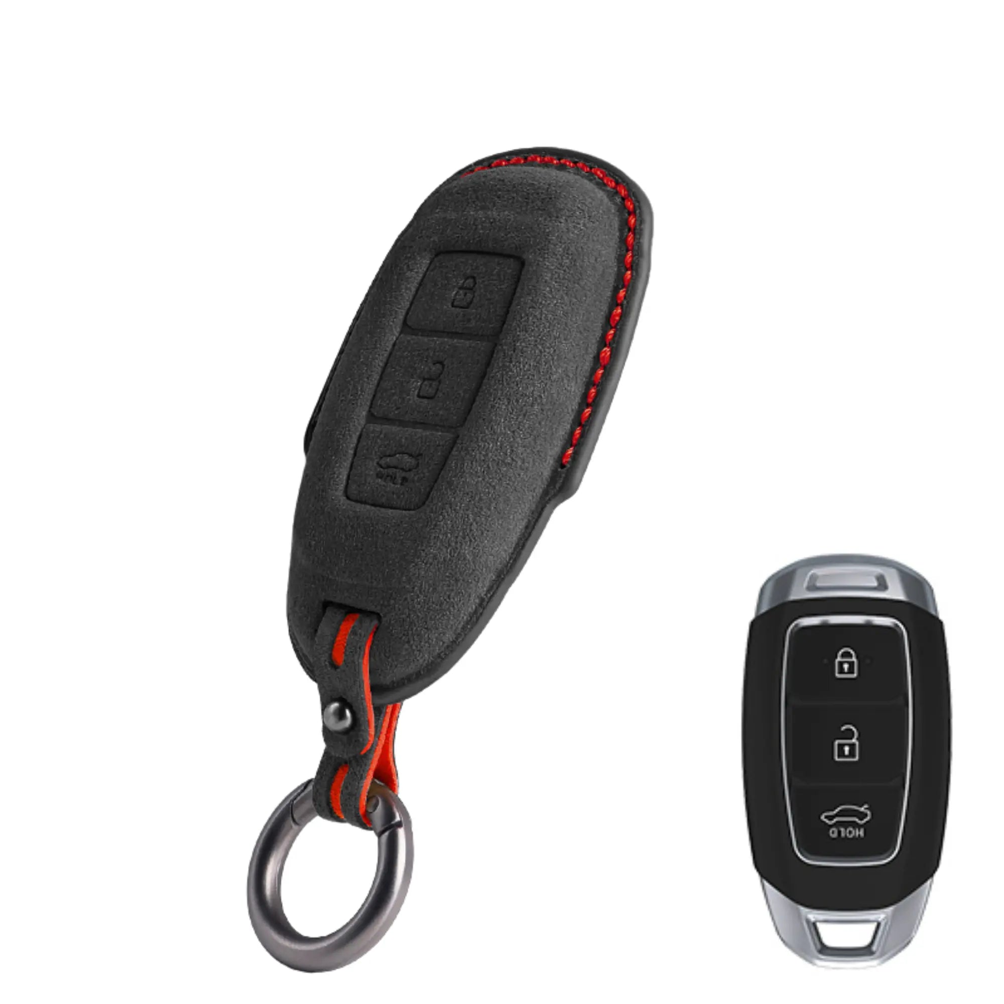 Hyundai Key Cover - Alcantara - Type A Jonparts