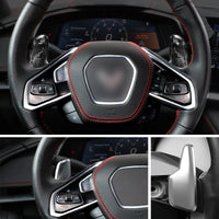Chevrolet carbon fiber paddle shifters, view 17