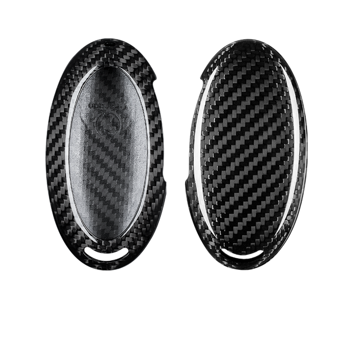 Hyundai key fob cover in carbon fiber - Model C