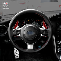 Subaru carbon fiber paddle shifters, view 4