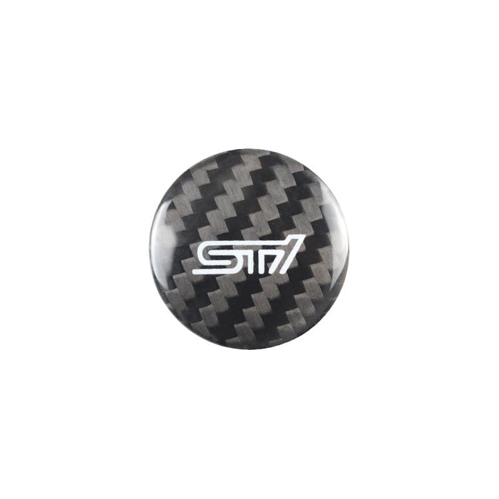Subaru carbon fiber start-stop button cover - BRZ