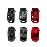 Kia carbon fiber key fob cover, view 9