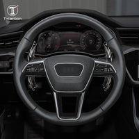 Audi carbon fiber paddle shifters, view 5