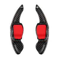 Volkswagen carbon fiber paddle shifters - Golf Mk5 GTI / MK6 / MK3 Scirocco R