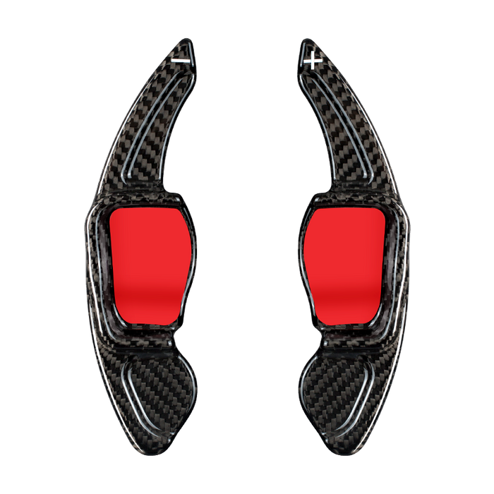 Volkswagen carbon fiber paddle shifters - Golf Mk5 GTI / MK6 / MK3 Scirocco R